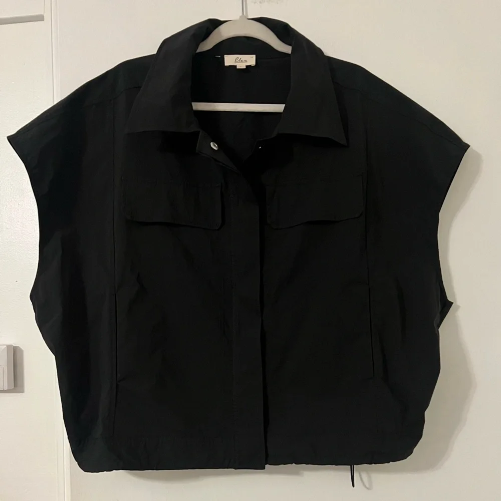 Elan Black Women's Vest Jacket size L (Q110)